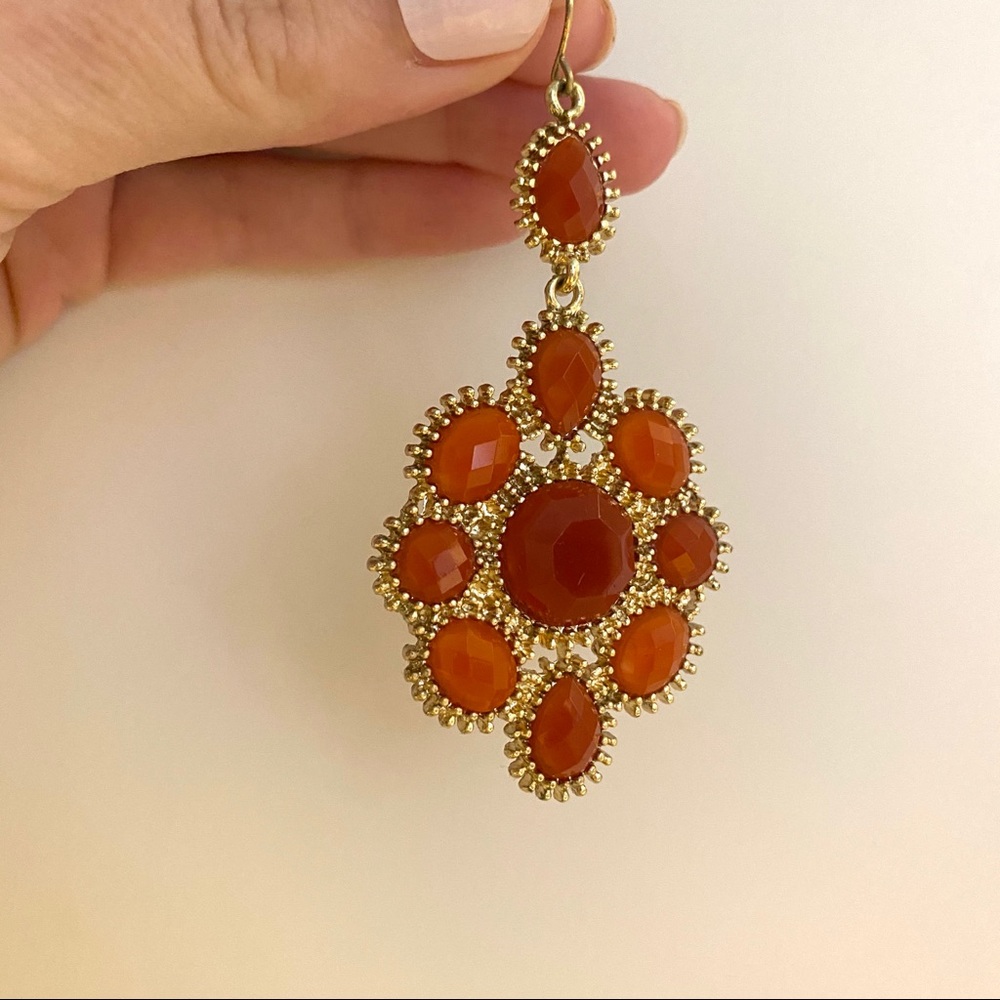 ๐ Fall Statement Earrings ๐ - Picture 5 of 5